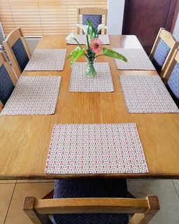 Custom made table runners, placemats and tablecloths
