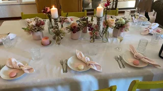 Custom made table runners, placemats and tablecloths