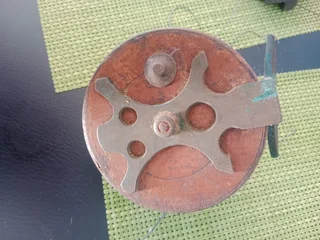 Antique fishing reels