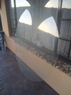 6mm 1600 diameter glass table top