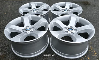19 Inch OEM BMW X5 E53 Style 132 Borbet Narrow and Wide Alloy Wheels