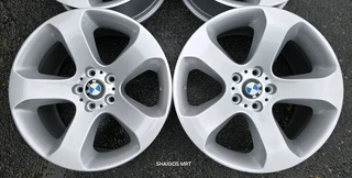 19 Inch OEM BMW X5 E53 Style 132 Borbet Narrow and Wide Alloy Wheels