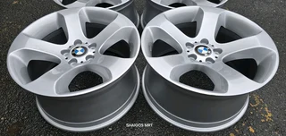 19 Inch OEM BMW X5 E53 Style 132 Borbet Narrow and Wide Alloy Wheels