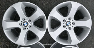 19 Inch OEM BMW X5 E53 Style 132 Borbet Narrow and Wide Alloy Wheels