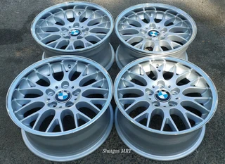 16 Inch OEM BMW 325Ci E46 BBS Widened Narrow and Wide Alloy Wheels