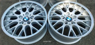 16 Inch OEM BMW 325Ci E46 BBS Widened Narrow and Wide Alloy Wheels
