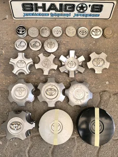 Center caps, Plates and Hex nuts