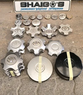 Center caps, Plates and Hex nuts