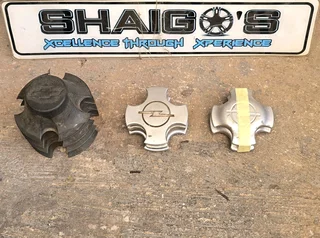 Center caps, Plates and Hex nuts