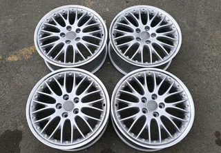 18 Inch OEM Audi Speedline 2 Piece Split Alloy Wheels