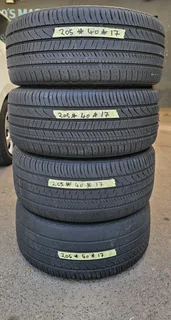 X4 Fresh 2nd Hand 205/40/R17 Annaite Tyres
