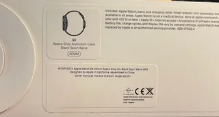 Apple Watch SE 40mm Space Gray