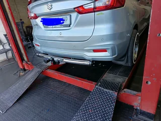 Suzuki ertiga and Toyota Rumion Chrome towbars