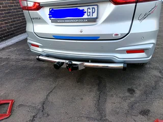 Suzuki ertiga and Toyota Rumion Chrome towbars