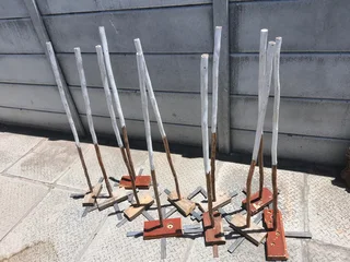 11 poles for parking practice