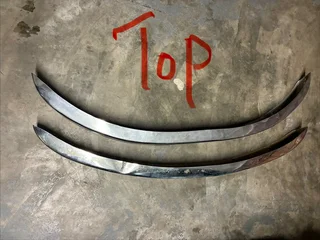 1969 VW Beetle Chrome Bumpers