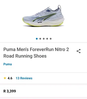 Puma ForeverRun Nitro 2 running shoes