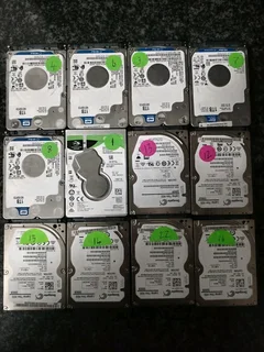 Various 2.5 inch Hard Disk Drives