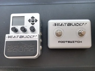 Drum machine &#34;Beat Buddy&#34; with foot switch.
