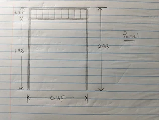 Pedestrian Gate and Panel - White
