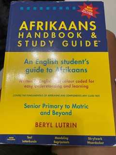 Afrikaans handbook and study