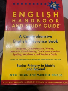 English handbook and study guide