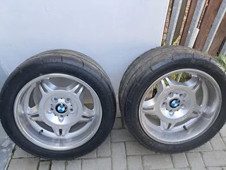 BMW e36 rims and tyres