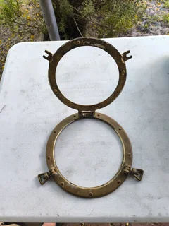 Brass Faux Porthole SS HIMALAYA