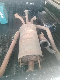 2010 Toyota hilux double cab exhaust system