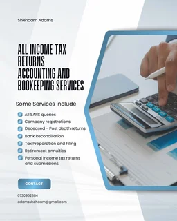 Personal Income Tax Returns submissions and All SARS Queries