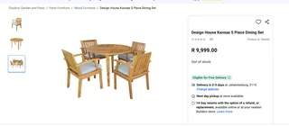 Patio Sets x 2 (Sale or SWOP)