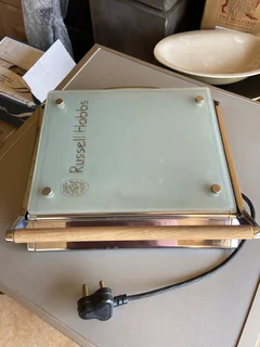 Russell Hobbs Glass Panini 4 Slice Sandwich Press