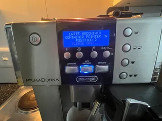 Delonghi Prima Donna coffee machine