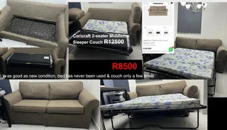 Coricraft Sleeper Couch