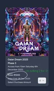 Gaian Dream festival tickets: 2 for 1!