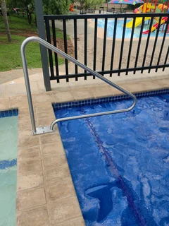 swimming pool handrail