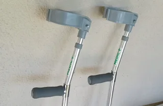 Pair of crutches