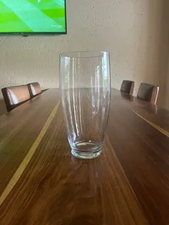 Glass Cake cover, Vase, and wheelie Bin