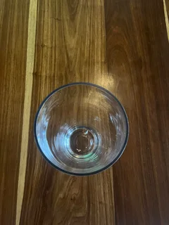 Glass Cake cover, Vase, and wheelie Bin