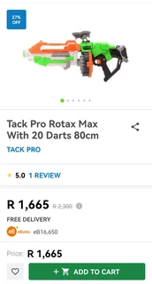 Tack Pro Rotax Max With 20 Darts 80cm