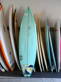 Surfboard 6&#39;1 Stamps