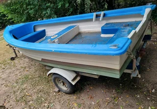 14ft river boat with Mercury 15hp