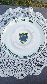 53rd South African Infantry Battalion (SAI BN). Grensdiens/Border Duty ashtray