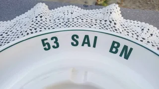 53rd South African Infantry Battalion (SAI BN). Grensdiens/Border Duty ashtray