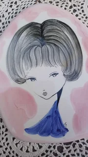 Pair of Italian 1960s wall plaques Ceramica Di Milano style