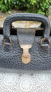 1930’s Swiss made Lilly Leather Doctor&#39;s Bag.