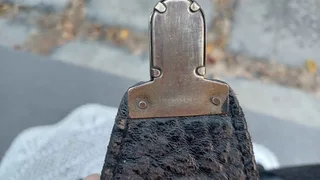 1930’s Swiss made Lilly Leather Doctor&#39;s Bag.