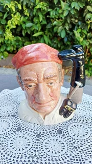 Large Royal Doulton Character Jug “Bootmaker” Series: Characters From Williamsburg.
