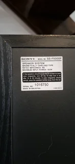 Sony surround sound five speaker package