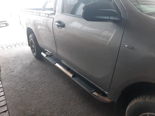 HILUX / RANGER / ISUZU SIDE STEPS - STAINLESS (FREE FITMENT)